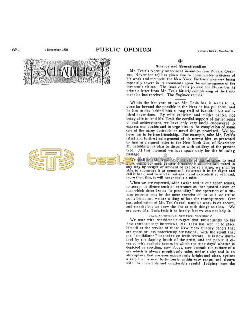 Preview of Science and Sensationalism article