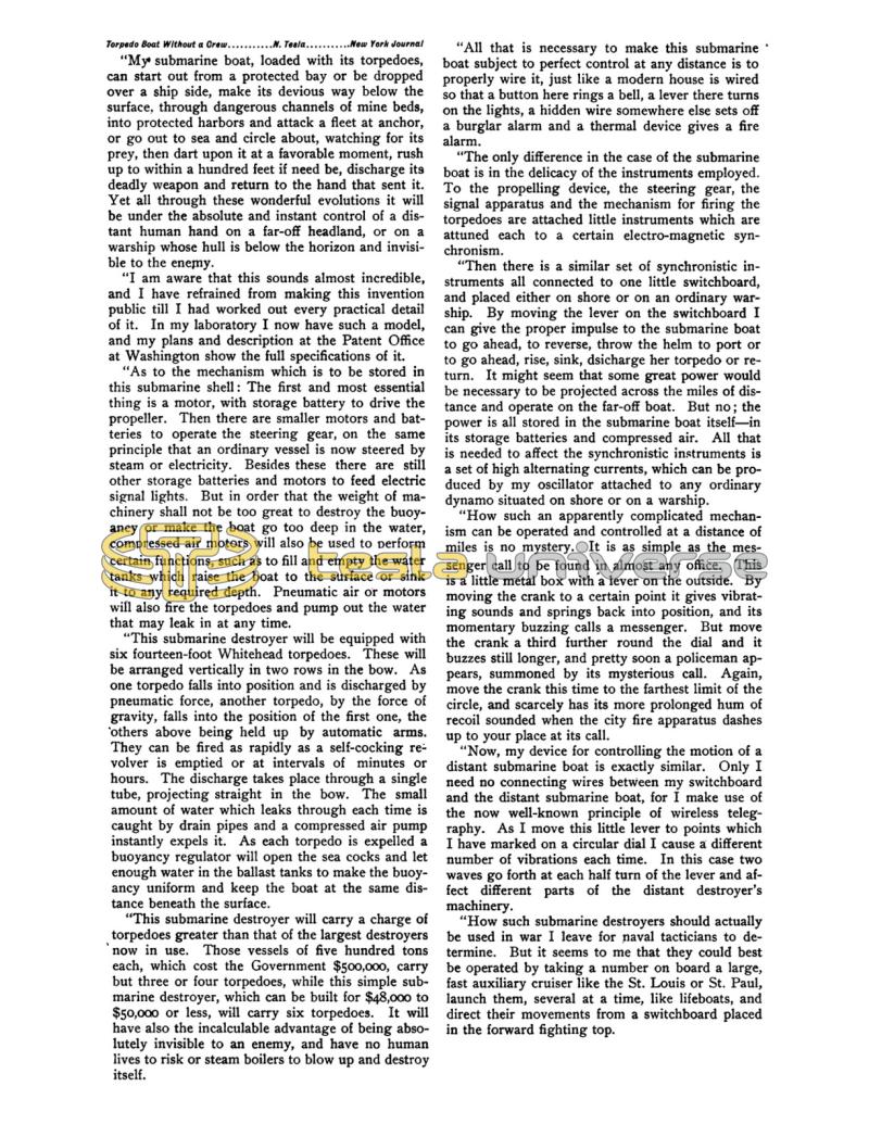 Preview of Torpedo Boat Without a Crew article