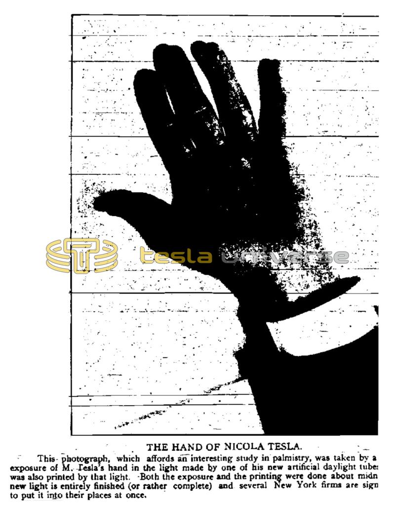 Preview of The Hand of Nikola Tesla article