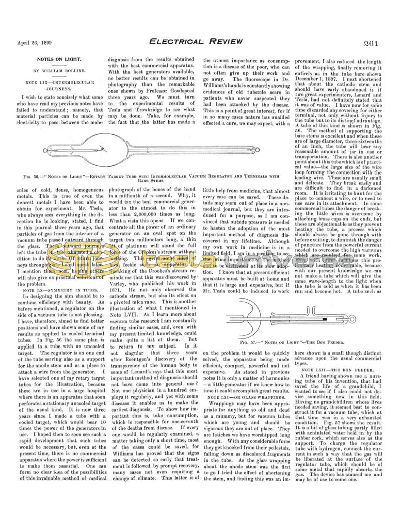 Preview of Notes on Light article