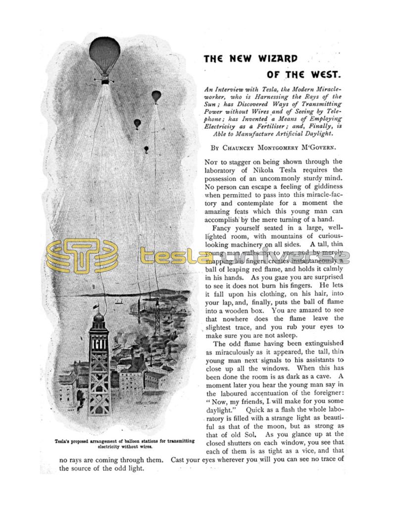 Preview of The New Wizard of the West article