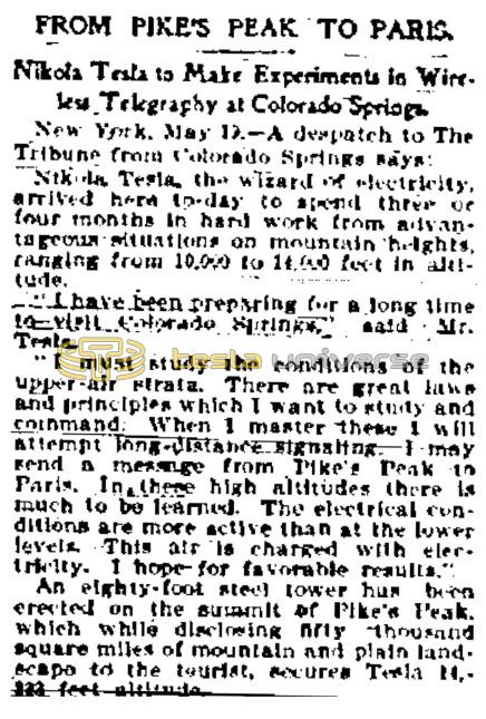 Preview of From Pike's Peak to Paris article