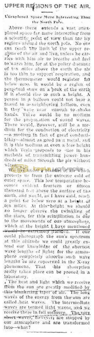 Preview of Upper Regions of the Air (reprint) article
