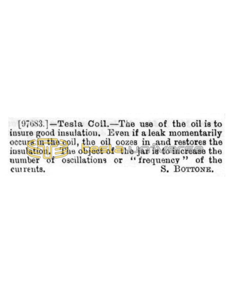 Preview of The Use of Oil in Tesla Coil article