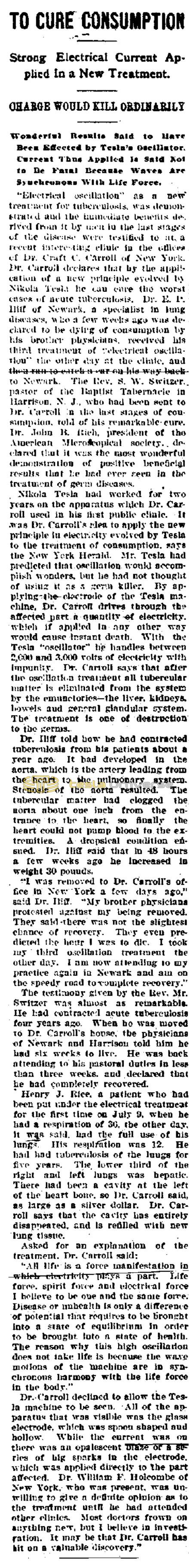Preview of To Cure Consumption (reprint) article