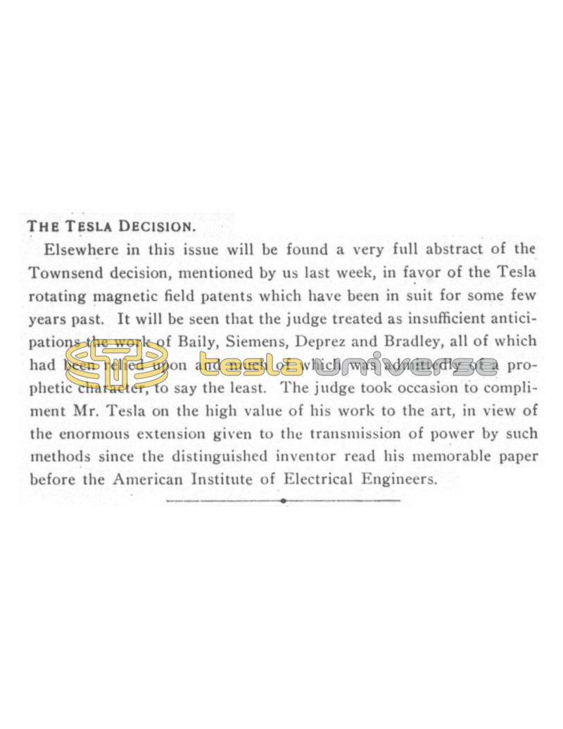 Preview of The Tesla Decision article