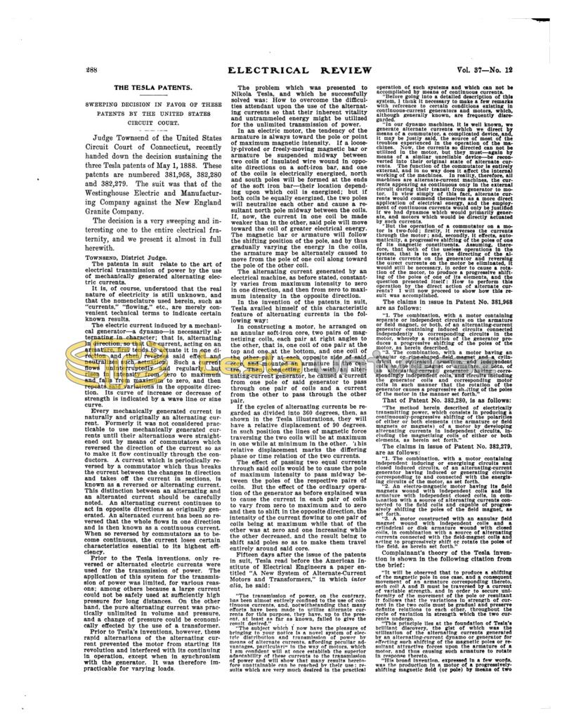 Preview of The Tesla Patents article