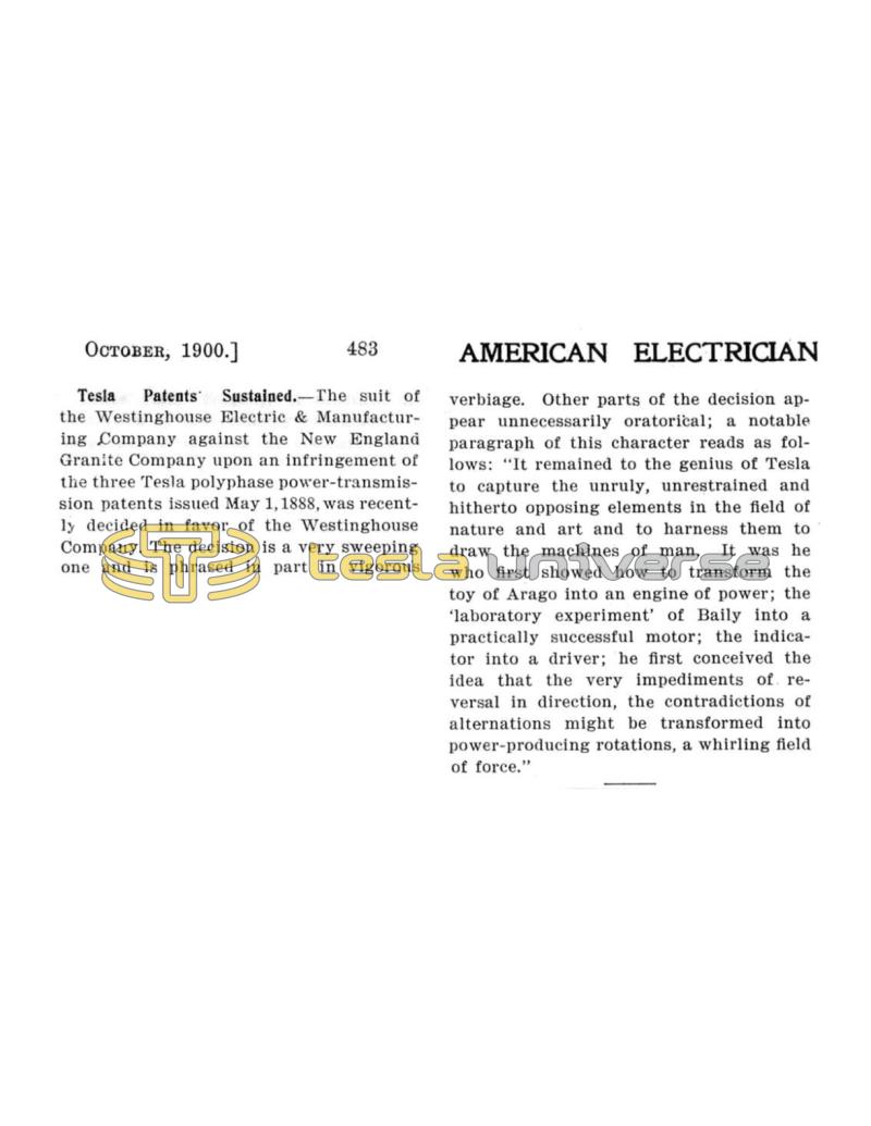 Preview of Tesla Patents Sustained article