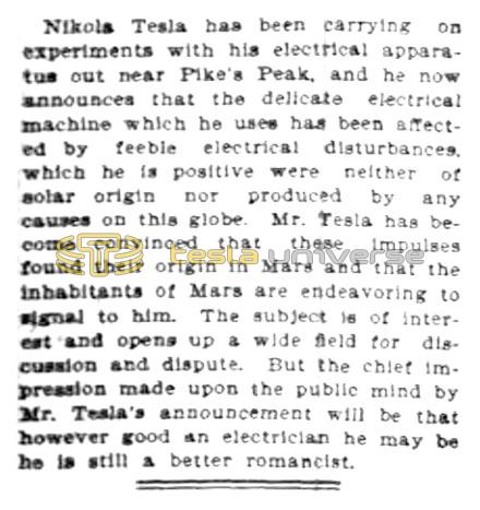 Preview of Tesla a Better Romancist article