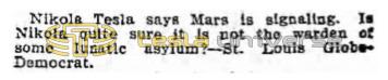 Preview of Nikola Tesla Says Mars is Signaling article