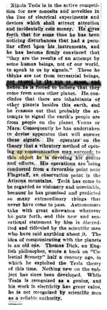 Preview of Nikola Tesla in Active Competition article