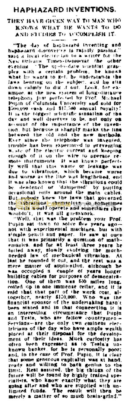 Preview of Haphazard Inventions article