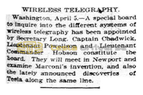 Preview of Wireless Telegraphy - A Special Board article