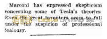 Preview of Skepticism Concerning Tesla's Theories article