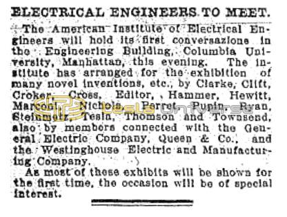 Preview of Electrical Engineers to Meet article