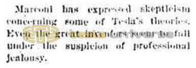 Preview of Skepticism Concerning Tesla's Theories article