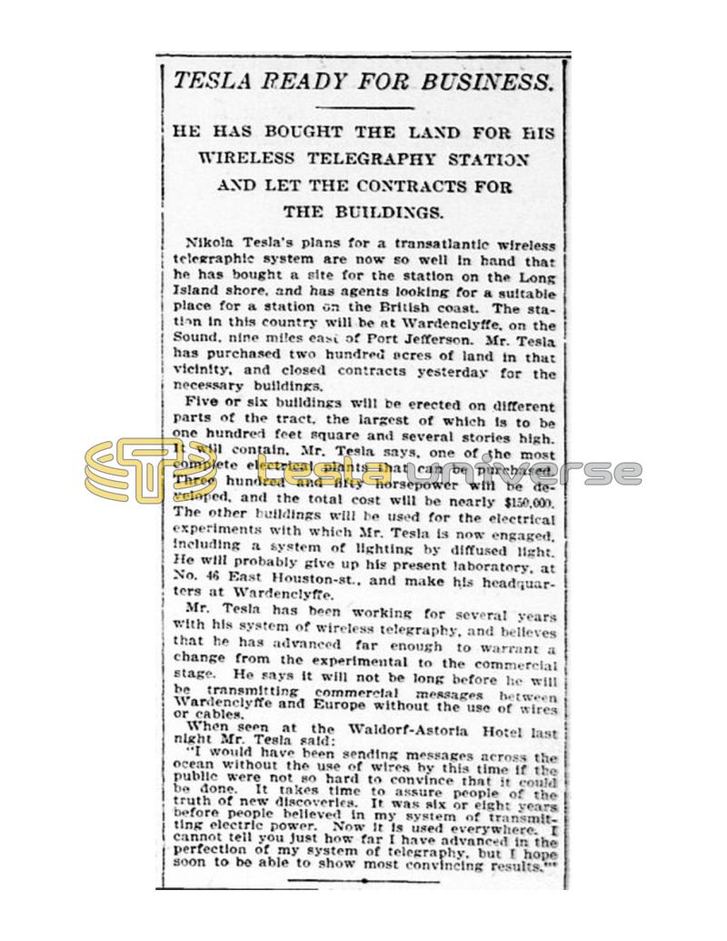 Preview of Tesla Ready for Business article