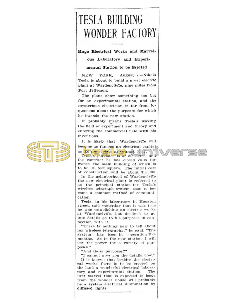 Preview of Tesla Building Wonder Factory article