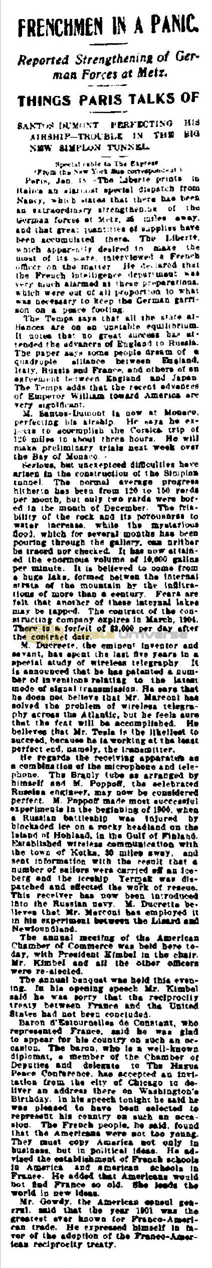 Preview of Frenchmen in a Panic article
