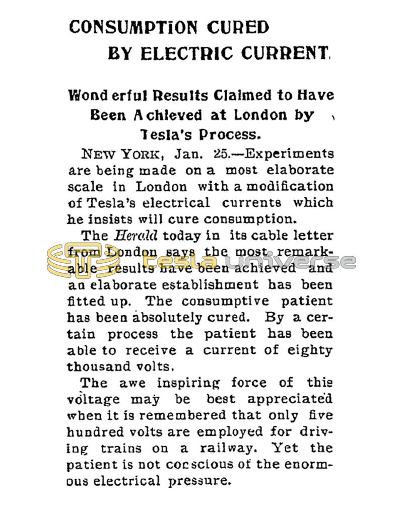 Preview of Consumption Cured by Electric Current article