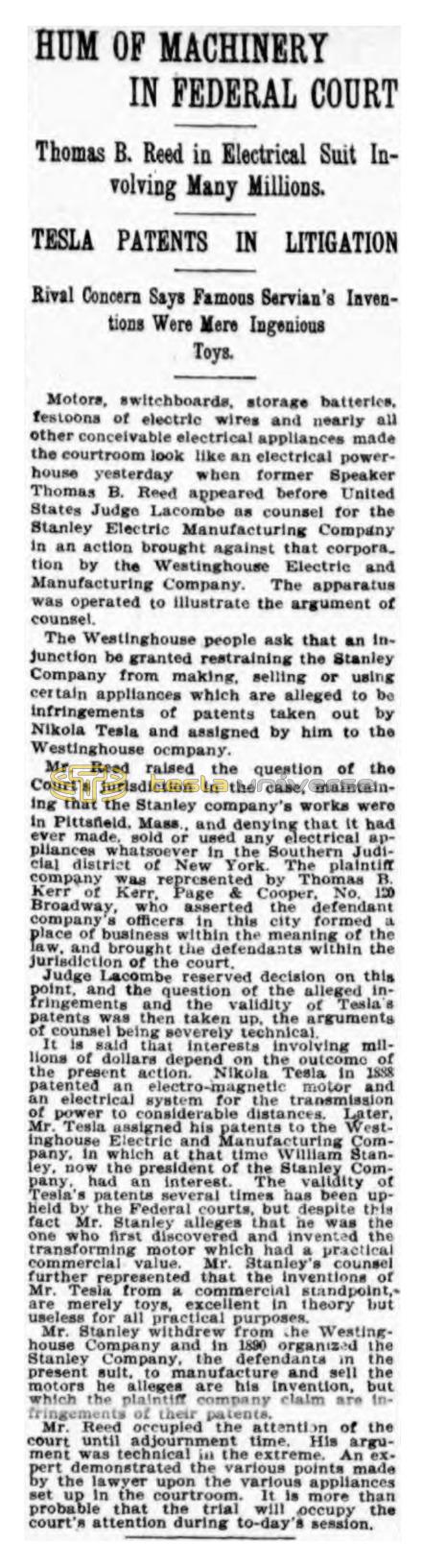 Preview of Hum of Machinery in Federal Court article