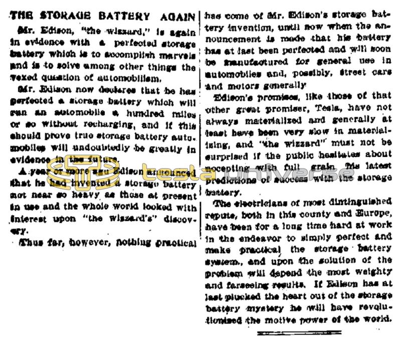 Preview of The Storage Battery Again article