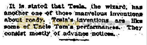 Preview of Tesla's Advance Notices article