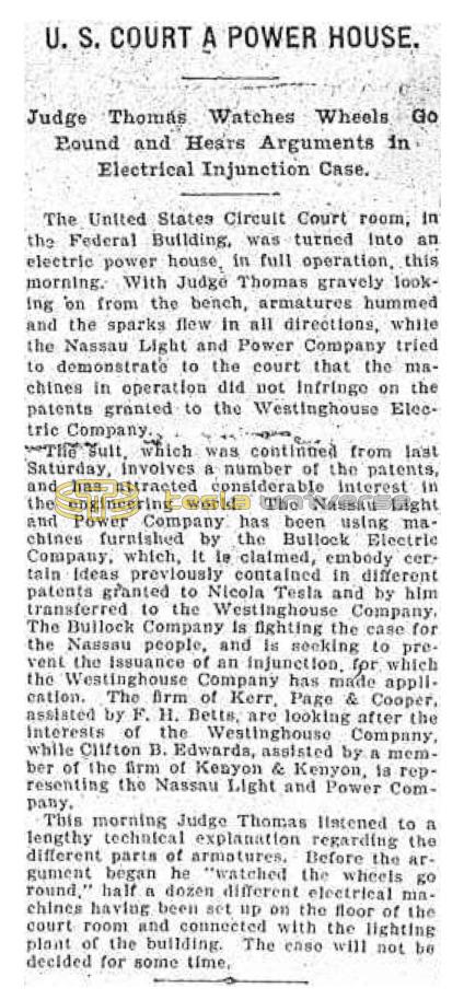 Preview of U. S. Court a Power House article