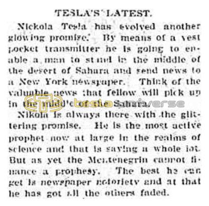 Preview of Tesla's Latest - Another Glowing Promise article