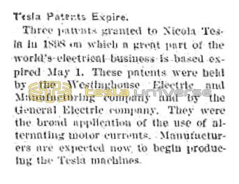 Preview of Tesla Patents Expire article