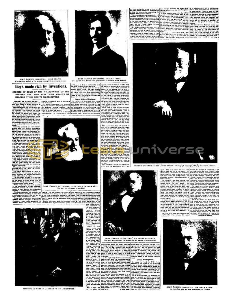 Preview of Boys Made Rich by Inventions article