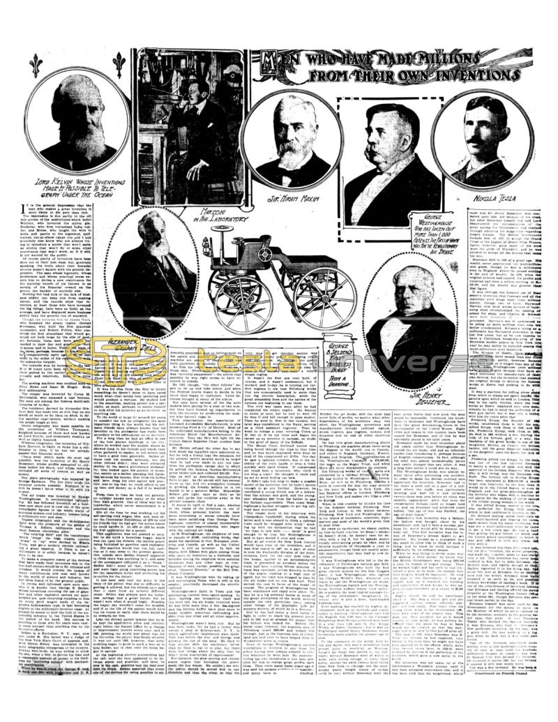 Preview of Men Who Have Made Millions from Their Own Inventions article