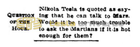 Preview of Question of the Hour article