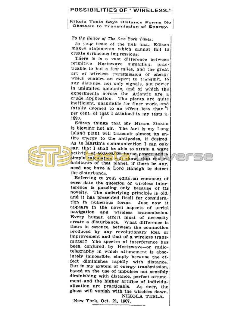 Preview of Possibilities of "Wireless" article