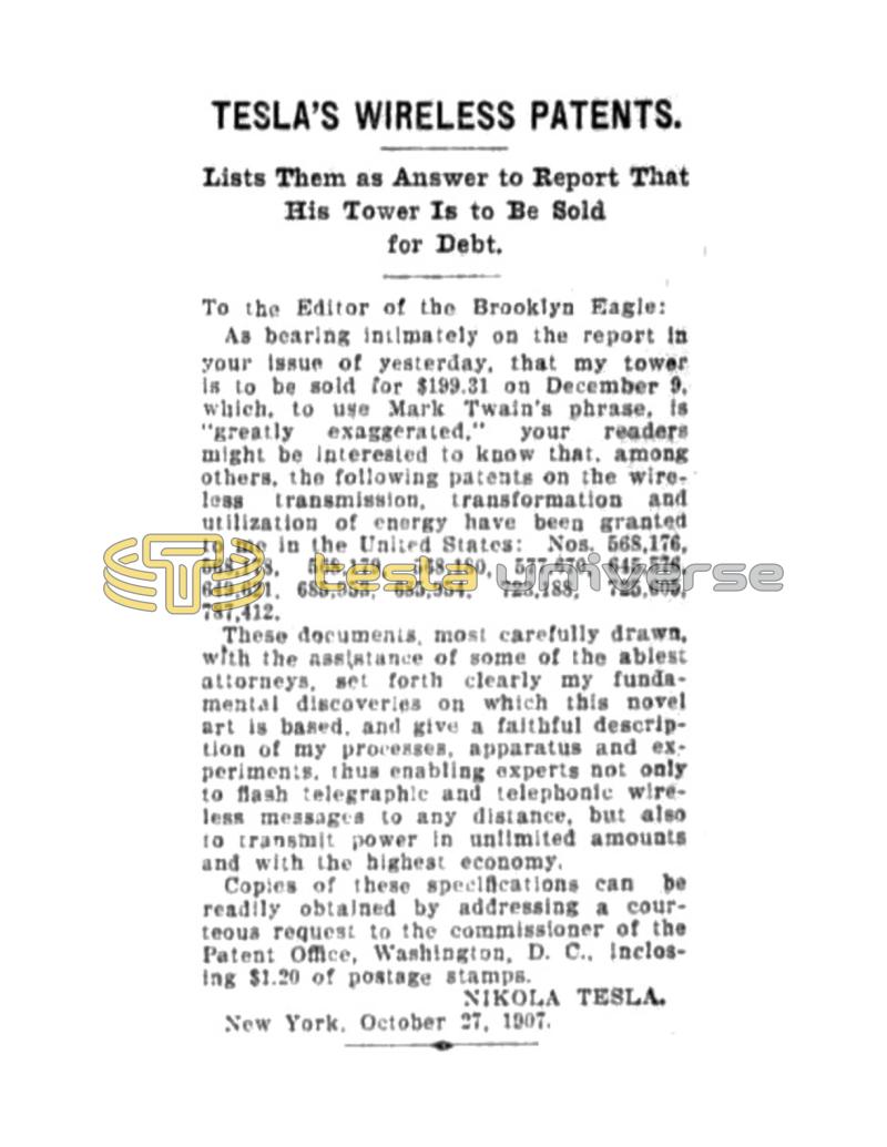 Preview of Tesla's Wireless Patents article