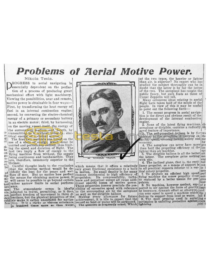 Preview of Problems of Aerial Motive Power article