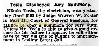 Preview of Tesla Disobeyed Jury Summons article