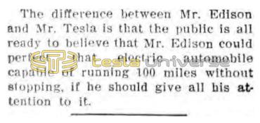 Preview of The Difference Between Mr. Edison and Mr. Tesla article