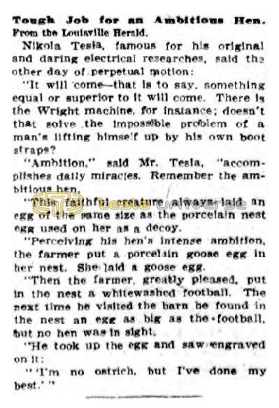 Preview of Tough Job for an Ambitious Hen article