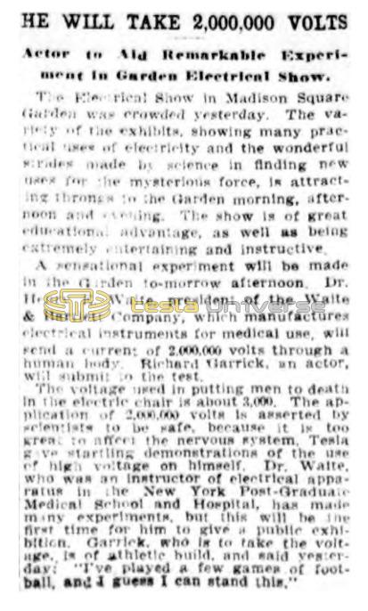 Preview of He Will Take 2,000,000 Volts article