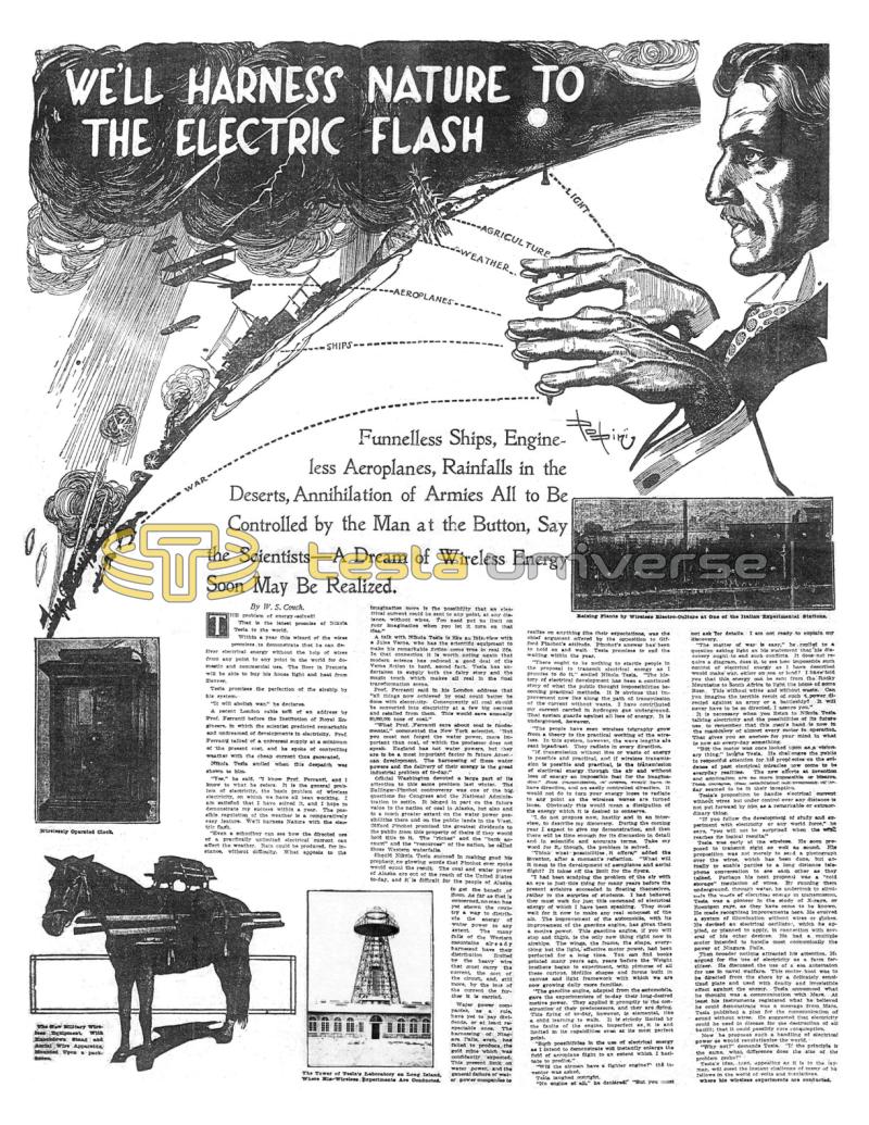 Preview of “We'll Harness Nature to the Electric Flash” (Reprint) article
