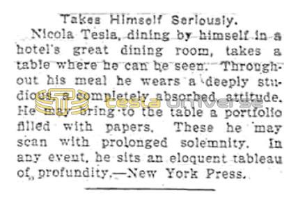 Preview of Takes Himself Seriously (reprint 3) article