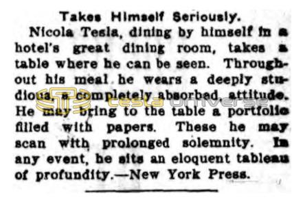 Preview of Takes Himself Seriously (reprint 7) article