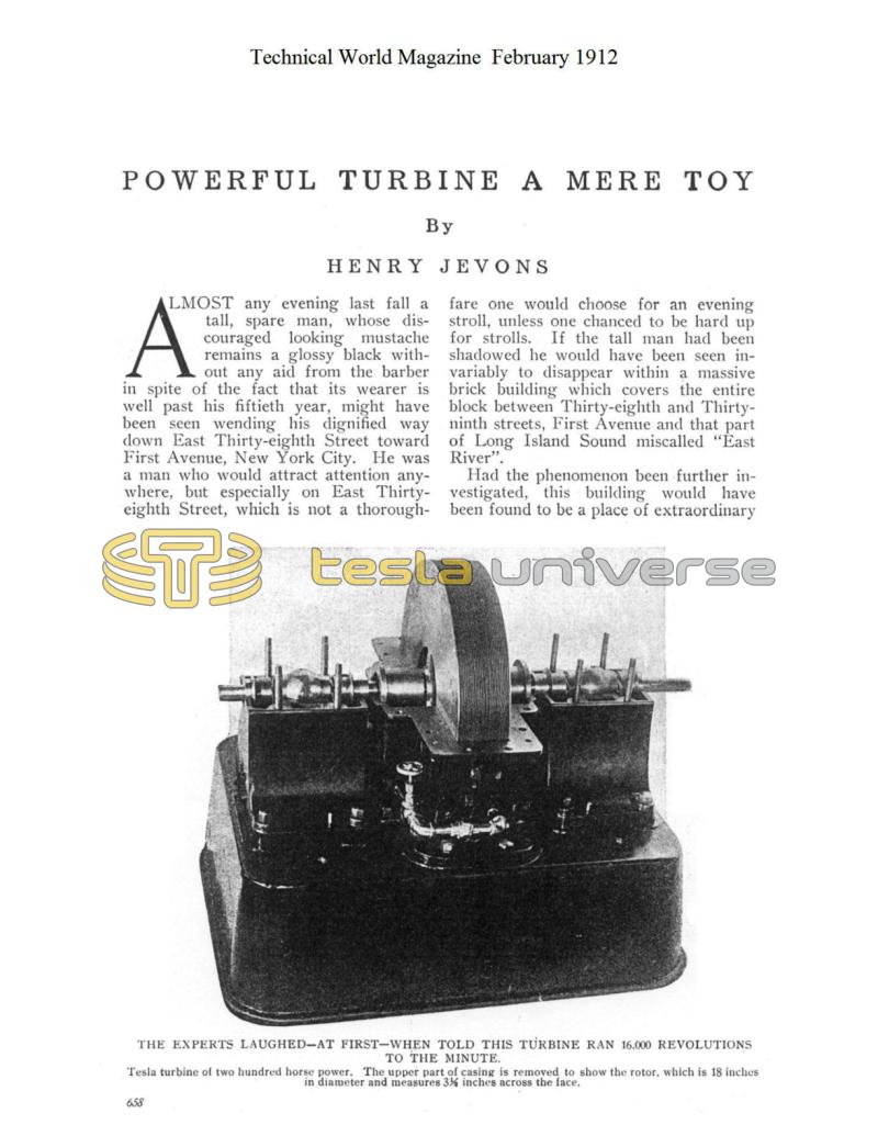 Preview of Powerful Turbine a Mere Toy article