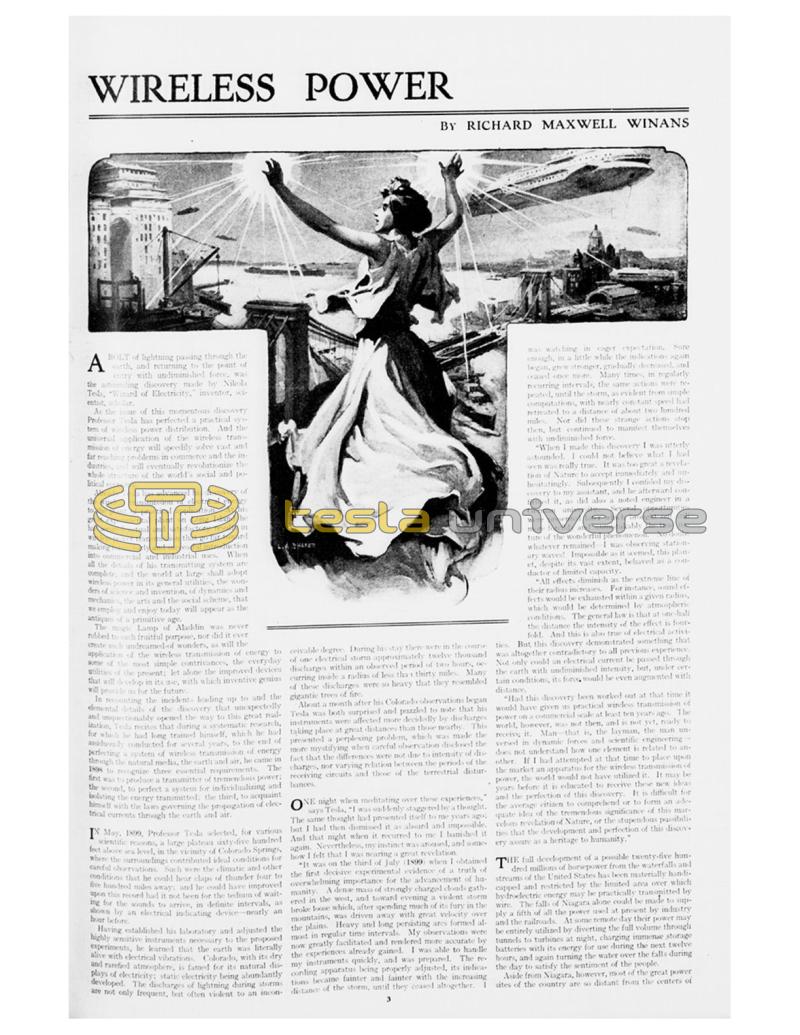 Preview of Wireless Power article