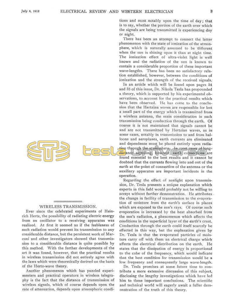 Preview of Wireless Transmission article