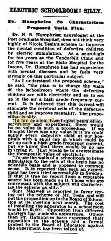 Preview of Electric Schoolroom? Silly. article