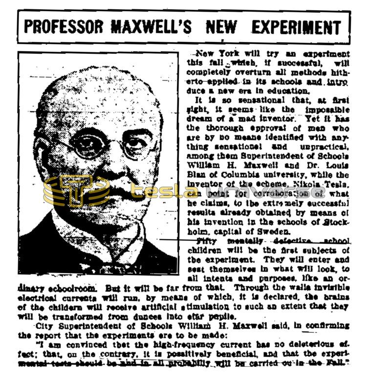 Preview of Professor Maxwell's New Experiment (reprint) article