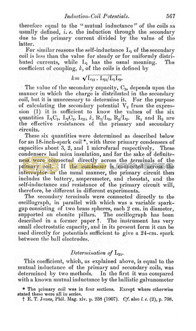 Induction-Coil Potentials - Page 567