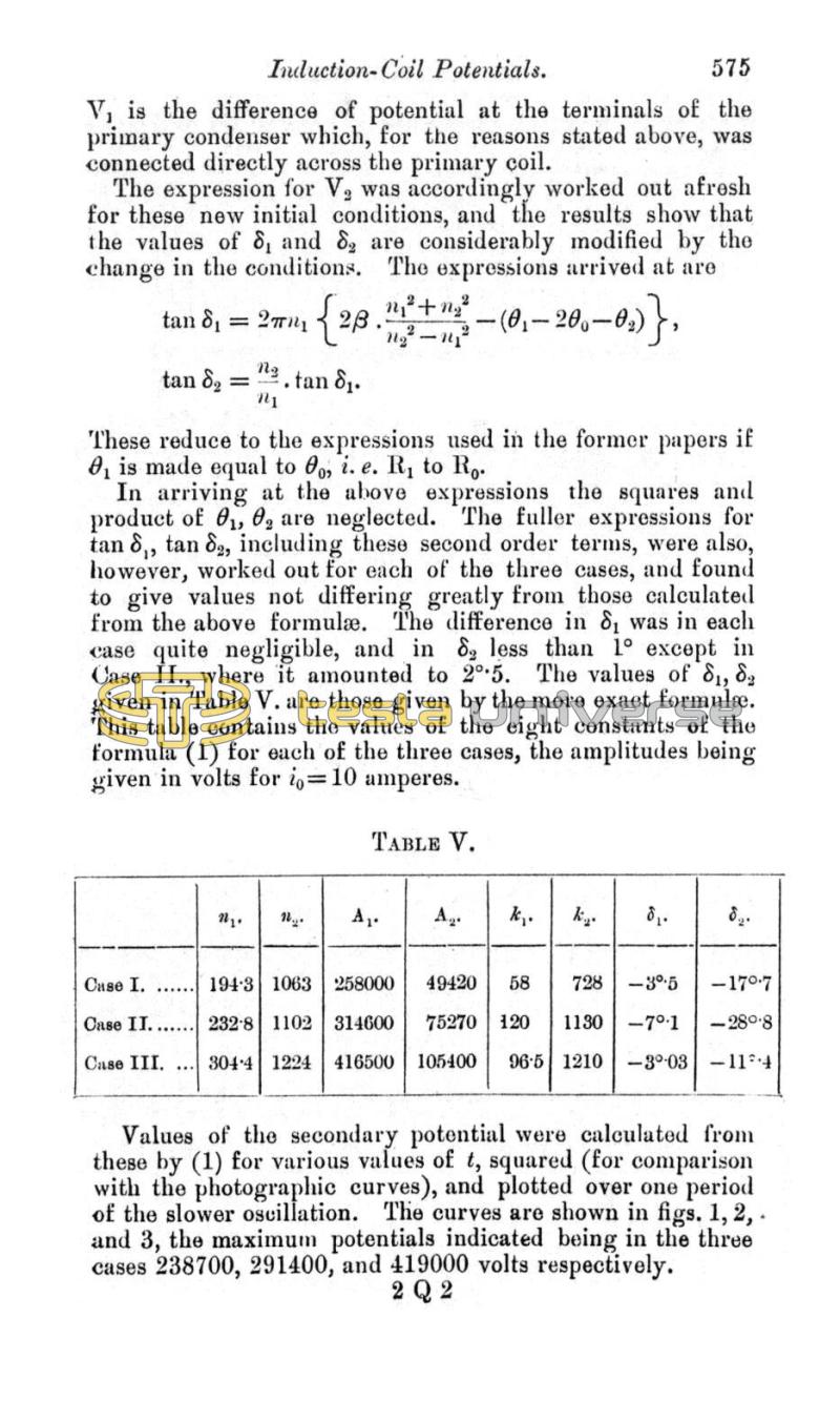 Induction-Coil Potentials - Page 575
